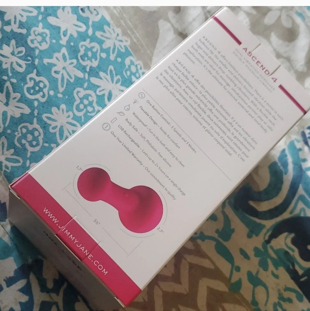 Pink Ascend 4 Massager - Picture 3 of 6